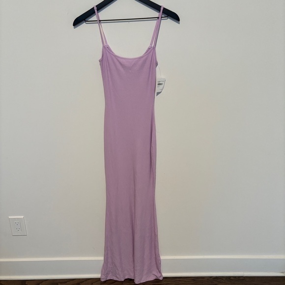 SKIMS Soft Lounge Long Slip Dress Sugar Plum Size XL NWT NEW - Picture 2 of 4